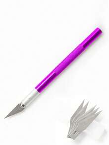 1 Set Precision Craft Hobby Knife Kit - High-Precision Utility Art Exact Knife Set With Extremely Sharp Razor Knives For Carving, Architecture Modeling, Scrapbooking, DIY Art Work Cutting And More - Comprehensive Tool For Crafty Individuals And Professionals