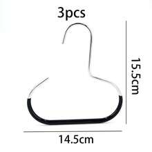 不锈钢圆形衣架，防滑悬挂式收纳架，创意圆形衣钩，可用于收纳帽子、吊带、领带、围巾、内衣等，适用于衣柜收纳 - 彩色 - 查看 13