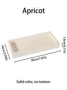 Countertop And Dressing Table Tray - Small 7.8-Inch Silicone Tray For Cosmetics, Soap Bottles, Bathroom Trays, Kitchen Sink Trays, Sink Organizers, Kitchen Sink Racks, Soap Dishes, And Sponge Holder Mats. - Multicolor - View 8