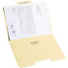 Smead SuperTab carpeta de archivos 1/3-cut tamaño carta Manila Manila 100 per Box - Manila - Ver 5