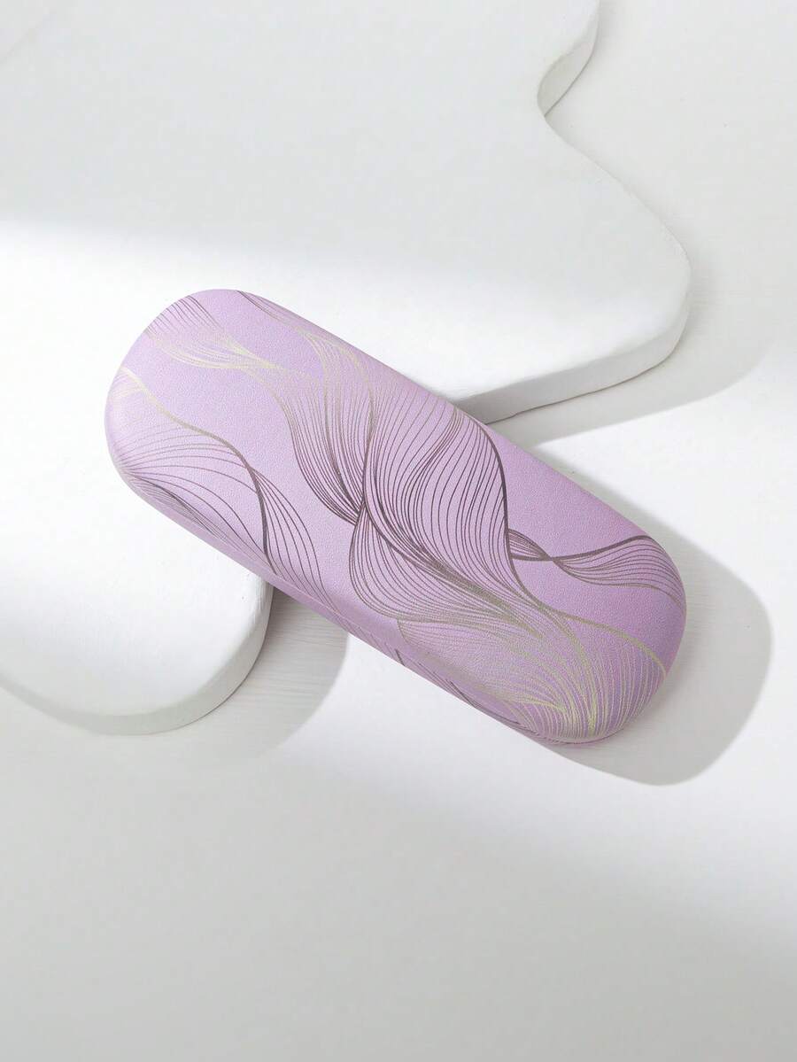 1 hộp đựng kính mắt nữ in hình trái tim ombre dễ thương, thích hợp cho đi học và hẹn hò. - Tím-152 - Xem 1