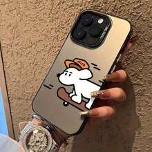 おしゃれなスマホケース 11/12/13/14/15/15pro/15 Plus/15 Promax/7plus/8plus/11pro/12pro/13pro/14pro/11promax/12promax/13promax/14promax/14plus/5 - 半透明の黒 - チェックする 9