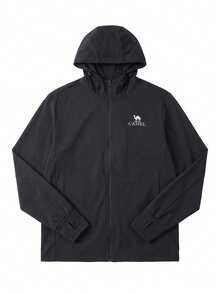 CAMEL CROWN Men's Outdoor Sun Protection Jacket, UV-Resistant, Lightweight And Breathable Fabric, Suitable For Summer - Black - View 7