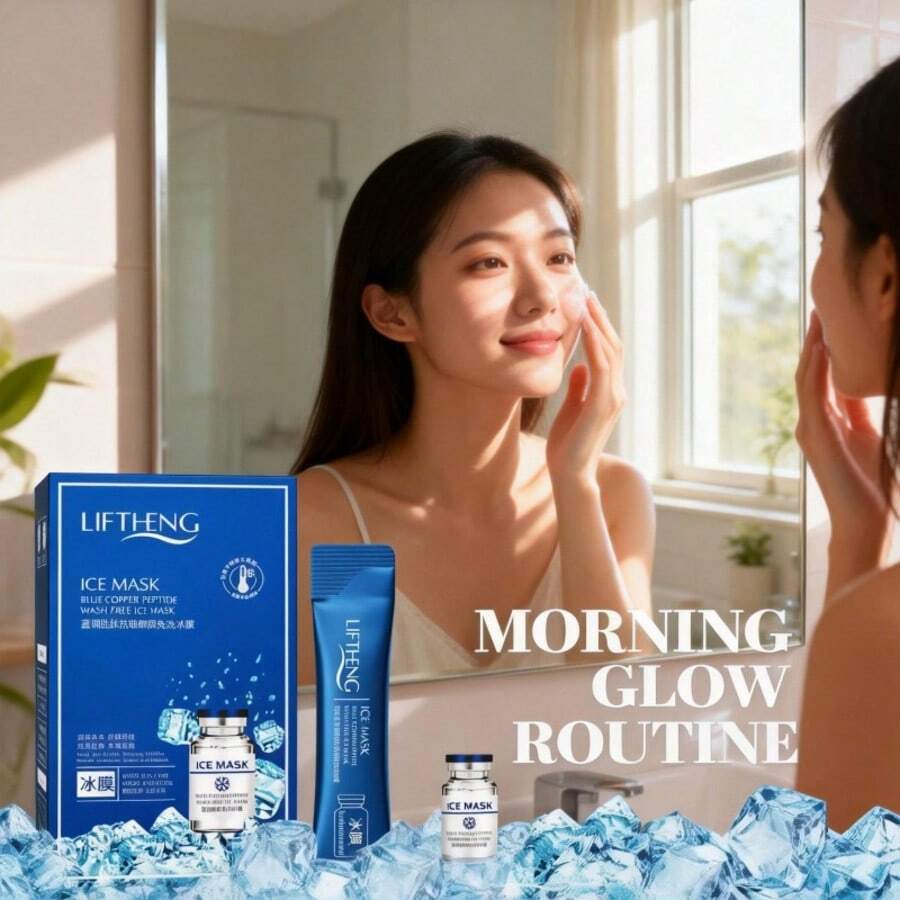 1/2片装蓝铜肽冻干粉面膜，每盒20包，无需冲洗，滋养成分渗透并修复肌肤，夜间紧致保湿，是夜间护肤的理想之选。 - Hyaluronic Acid - 查看 1