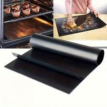 1/5/10pcs Reusable Heat Resistant Baking Mat - Suitable For Grilling, Camping, Parties, Outdoor Cooking, Durable Kitchen Accessory - Comes With Storage Box, Ideal For Toasters, Gas & Electric Stoves, Grills, BBQ And Outdoor Cooking, Highly Practical - - - View 6