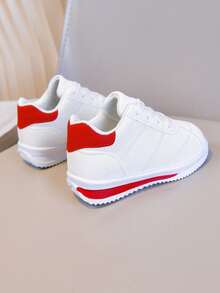 New Kids Sports Shoes, Running Shoes, Casual Shoes, Tennis Shoes, Baby Shoes, Soft Bottom Toddler Shoes, Lightweight & Comfortable - Red - View 5