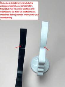 2 Giá đỡ kính mắt cong độc đáo - Thiết kế tối giản tiện dụng màu đen, Chất liệu nhựa, Thích hợp cho phòng khách, phòng ngủ, văn phòng hoặc làm quà tặng cho gia đình và bạn bè, Làm đẹp thêm cho bàn làm việc hoặc tủ đầu giường, Phụ kiện trang trí nhà cửa, Thiết kế tối giản, Quà tặng ngày lễ, Quà tặng ngày lễ tình nhân, Quà tặng năm mới (Có sẵn 1/2 chiếc) - Nhiều màu - Xem 6