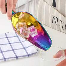 Pinzas para hielo Rascador de hielo acero inoxidable Candy Bar Buffet comercial Scoops Home Ice Scooper Pala Alimento Harina Tongs - Un color - Ver 4