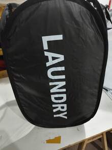 Foldable Laundry Basket, Clothes Storage Basket, Dirty Clothes Basket, Bathroom Dirty Clothes Basket, New Foldable Pop-Up Mesh Basket With Handle, Suitable For Storing Blankets, Toys And Dirty Clothes. Applicable For Bathroom, Bedroom And Wardrobe. Space-Saving, Suitable For Renters. - Multicolor - View 2