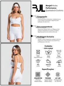 Women's Fitness Top And Shorts Set - Zero Transparency - Training, Comfort, Running, Premium Spandex, Yoga, Compression Design - Volleyball - 白色 - 查看 6