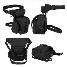 Crossbody Backpack For Outdoor Sports, Ideal For Hiking, Camping, Hunting, Fishing, And Tactical Use. - Preto - View 4
