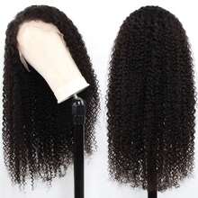 40 Inch Kinky Curly Wig Human Hair 13x4 Lace Front Wigs 200 Density Glueless Wigs Human Hair Pre Plucked 5x5 Glueless Brazilian Jerry Curly Wig Lace Frontal Wigs For Women Virgin Human Hair - Natural Black - 查看 6