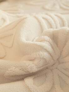 1件装可水洗防滑沙发套，适用于带3个靠枕的L型沙发，绗缝设计，磁扣闭合，保护沙发 - 蓬松灰色沙发套 - 白色 - 查看 8