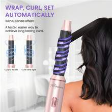 ATOPSKINS 2026 Upgraded 5-In-1 Curling Iron & Multi-Function Curler & Hair Dryer & Comb & Straightener, 3 Heat Settings | Auto Curling, Salon-Grade Curls/Waves/Straight/Smooth | Lightweight Bangs - EU F Type Plug(220-240V) - View 8