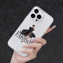 Carcasa clásica de teléfono móvil transparente de borde recto, adecuada para iPhone 17/17AIR/17 Pro/17 Pro Max/16/16E/16 Pro/16 Plus/16 Pro Max/15/15 Pro/15 Plus/15 Pro Max/14/14 Plus/14 Pro/14 Pro Max/13/13 Pro/13 Pro Max/13 Mini/12/12 Pro/12 Pro Max/12 Mini/11/11 Pro/11 Pro Max/X/XS/XR/XSMAX, La nueva carcasa de teléfono móvil para hombres y mujeres es un regalo de cumpleaños popular para amigos o parejas, huellas dactilares antiincrustantes duraderas, fundas protectoras antiincrustantes tpu de alta calidad, carcasa blanda de agujero fino, transparente y versátil.X/XR/XSMax - transparente - Ver 3