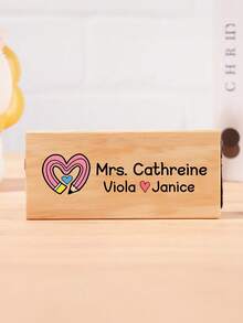 Personalisierter Lehrer Whiteboard Radierer, individualisiertes Lehrertags-Geschenk, Tafelradierer mit Stift, Geschenk mit Vorschullehrer-Name, Geschenk zur Wertschätzung von Lehrern - Verschiedenfarbig - Übersicht 34