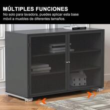 Ajustable Base Ruedas Compatible Con Estufa Lavadora Refrigerador Mueble Para Estufa Empotrable Ruedas Para Muebles Ferroso - 1 - Ver 9