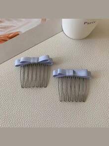 1/2 chiếc kẹp tóc trang trí hình nơ, kẹp tóc mái, phụ kiện tóc thanh lịch, kẹp tạo kiểu tóc mái lệch, lược cài tóc đa năng, kẹp tóc, phụ kiện trang trí tóc dễ thương cá nhân hóa, thích hợp làm quà tặng cho phụ nữ, quà tặng ngày lễ, quà tặng mùa tựu trường, phụ kiện đội đầu. - Nhiều màu - Xem 10