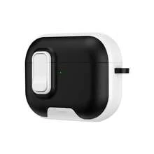 Locking Case For AirP.Ods Pro 3 With Lock,TPU Leather Texture Durability Anti-Lost & Shockproof Protective Cover Accessories With Cleaning Kit In Keychain Compatible With Apple AirP.Ods Pro / 4 / 3 Generation - Multicolor - View 17