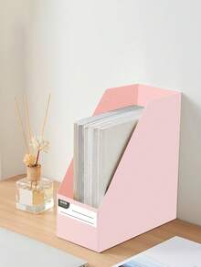 1 件桌面书籍收纳盒，可折叠书架整理器，适用于办公室、学校、家庭使用，返校，返校，学校用品