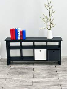 Dollhouse Decor Cabinet, Miniature Model Display Shelf, TV Stand, Fairy Vanity Dresser, Plastic Realistic Furniture, Model House Decor, Small Trinket Storage Cabinet, Drawer Side Table Decor - Perfect For Decorating Your Miniature House - Multicolor - View 5