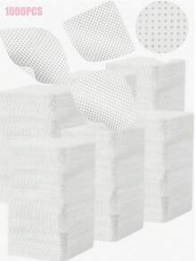 1000pcs/400pcs/200pcs Gel Nail Polish Remover Wipes, Nail Cleaning Pads, Makeup Tools Wholesale, Nail Art Supplies, Nail Tools, Suitable For Nail Extensions - Multicolor - View 13