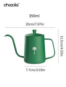 choxila 1pc Stainless Steel Pour Over Coffee Kettle With Lid, Coffee Pot, Drip Coffee Making Tool-350ml/12oz, 600ml/20oz - Pot - View 13