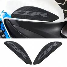 Motorcycle Side Tank Grips TankPad Protector Knee Anti-Slip For CBR600RR 2007-2012 - Army Green - View 4