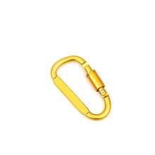 Móc khóa carabiner nhôm chắc chắn, khóa cài ba lô thể thao ngoài trời hình chữ D, khóa dây đeo carabiner cho cắm trại, leo núi và các hoạt động ngoài trời - Nhôm bền 8cm với thiết kế vòng chữ D thanh lịch, thiết bị cắm trại, vật dụng cần thiết khi cắm trại. - Nhiều màu - Xem 17