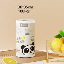 Thicked Disposable Food Plastic Bag With Handle Fruit Vegetable Storage Bag Fridge Fresh-Keeping Bag Kitchen Packaging Bag - Multicolor - View 13