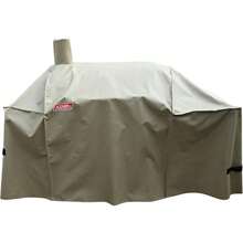 Cubierta para Parrilla de ahumador de tamaño para Char-Griller Charcoal Grill 2190 y 2197 Heavy Duty Impermeable Patio 600D Canvas Barbeque BBQ Grill Cover G21623 marrón - Marrn - Ver 4