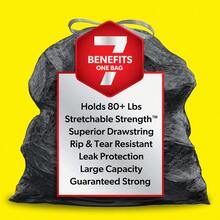 Glad Dual Defense Drawstring Large Trash Bags 30 Gallon 50 Count - como en la foto - Ver 2