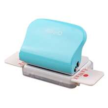 6-Hole Metal Desktop Punch, White, Multi-Functional - Multicolor - View 8