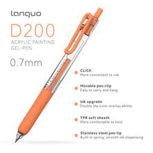 Languo 36-90 Colors Acrylic Paint Gel Pens,Big Capacity Refill,Double The Color Overlay Ability,Professional Writings Pens For Students,0.7mm Fine Tip DIY Drawing Pens For Drawing,Highlighting,Student's Note Taking,Drawing,Making Manuals,Office Use Ideas Gift Choice Back To School Essentials 2026 Art Supplies Stationery - Multicolor - View 10