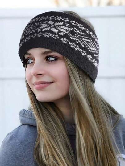 1条波西米亚风发带，柔软防滑弹力头饰，时尚发饰经典发带，适合日常佩戴