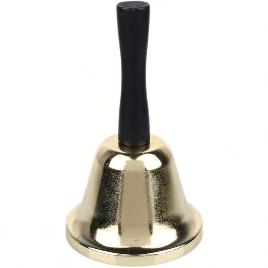 Echi Handglocke aus Metall vergoldet - Dorado - Ver 1