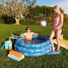 Quiksilver 3 Ring Inflatable Pool With Basin - As Pic - View 3