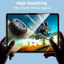 1pc Privacy Screen Protector Film Compatible With IPad Pro 13/IPad Pro 11 Inch (2024, M4), Anti-Spy Tempered Glass, Scratch-Resistant, Bubble-Free, Applicable To IPad Air 11(M3)2025/IPad Air 13(M3)2025 Privacy Screen Protector, Sensitive Touch, Precise Fit, Easy Installation, Protection For Tablet - 1PCS - View 9