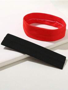 36条彩色休闲发带，适合女孩日常佩戴和运动，是夏季发饰的理想之选。 - 彩色 - 查看 3