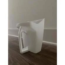 Rubbermaid Commercial transparente Bouncer Utility Scoop Blanco - Blanco - Ver 4