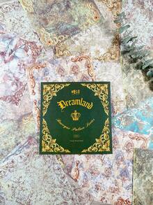 30张/包 复洛克风格经典花卉图案拼贴背景材料，轻质纸质剪贴簿用品，多用途DIY装饰、计划本、杂物日记 - 彩色 - 查看 15