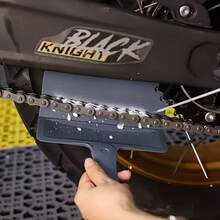 Bicycle Chain Cleaning Kit - Bicycle Chain Guard, Motorcycle Chain Oiling Guard, Bicycle Mountain Bike Chain Oiling Tool, Oiler Splash Guard, Bicycle & Motorcycle Cleaning Tools - Multicolor - View 3