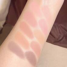 哑光与珠光眼影盘 – 高显色度、持久、防水防晕染，适合日常裸妆 - 彩色 - 查看 10