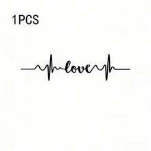 1 pieza Pegatinas de transferencia de calor con diseño de carta de amor de San Valentín, personalizadas y lavables para DIY en ropa, máscaras, vaqueros, mochilas, gorras, almohadas. Fácil de aplicar con plancha. - Multicolor - Ver 7