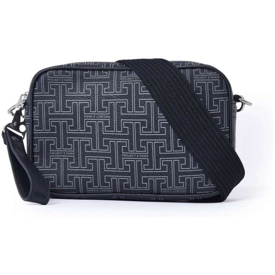 Project X Paris Shoulder Bag B2362-BK For Man In Color Black - Black - View 1