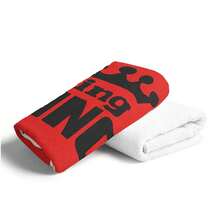 1条装国王和王后印花柔软防沙沙滩巾，适合海滩、日光浴、室内游泳、居家沐浴、泳池派对，是送给伴侣的完美礼物，情人节佳品。