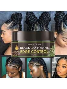 This Strong Hold Styling Gel Effectively Fixes Braids And Curls, Smooths Frizz And Split Ends, And Contains Black Castor Oil And Coconut Oil To Control Flyaways. It Is Free Of Parabens, Sulfates, Mineral Oil, And Petroleum-Based Ingredients. - Dark Grey - View 8
