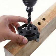 Vertical Drilling Positioning Punch Template Set - Includes 3-10mm Drill Bushings, Precision Drill Guide Rail, Durable And Lightweight, Suitable For Board Processing, Furniture Manufacturing, Automotive Repair, DIY Projects And Professional Use. Self-Centering Drill Press Guide Tool Applicable To Various Industrial Drill Bits, Easy Vertical Drilling. Creative Gift For Gentlemen! - Multicolor - View 7