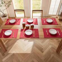 Table Mat - Weinrot - Übersicht 4