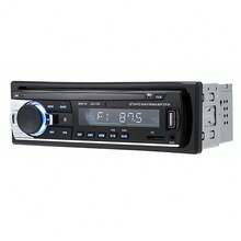 Car Radio Bluetooth JSD520,Car Radios Stereo FM Radio Audio Colorful Backlight MP3 Player,Without Battery - Black - View 12
